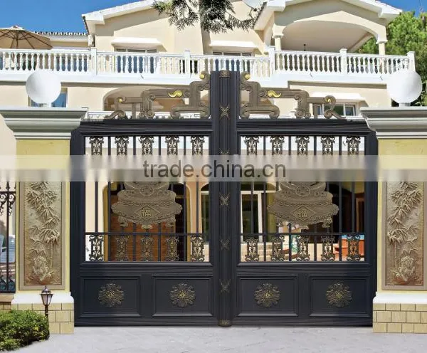 New Kinds of Aluminum Main Gate/aluminum Door Designs for Sale photo-4