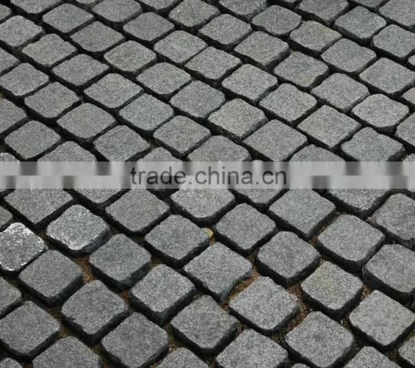 Black Basalt Paving Stone G684 Tumbling photo-4