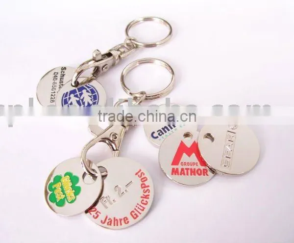 Metal Coin Key Chain