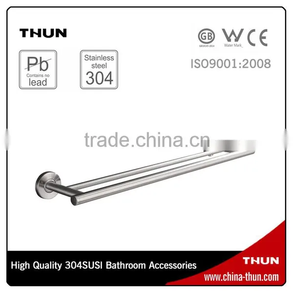THUN Stainless Steel Double Folding Towel Rack photo-2
