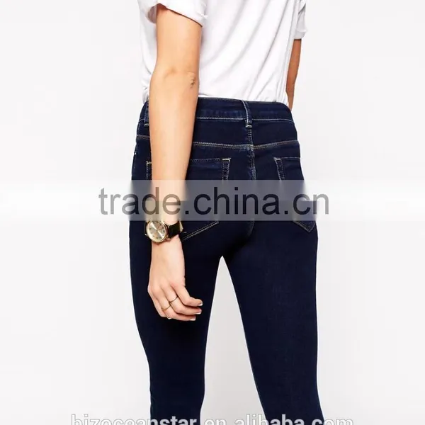 Wholesale Lady Jeans, Slim Jeans Pent photo-3