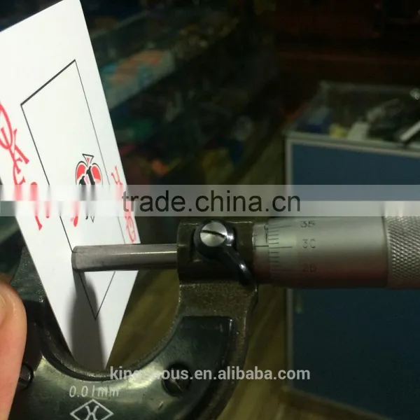 High End Plastic Playing Cards Thickness With Custom Logo photo-5