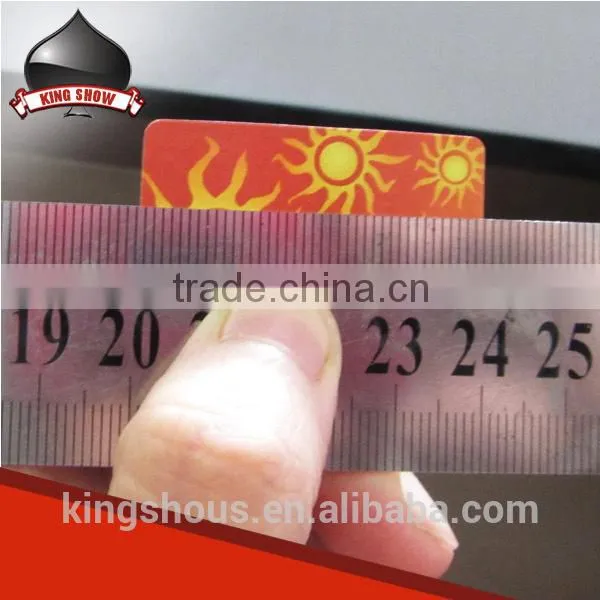 Hign End Small Size Plastic Playing Cards With Low Cost photo-4