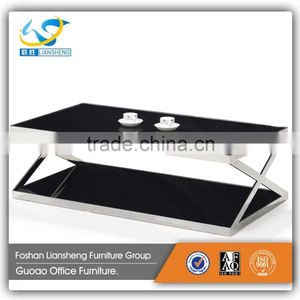 Modern Antique Silver Mirrored Glass Office Table CT107