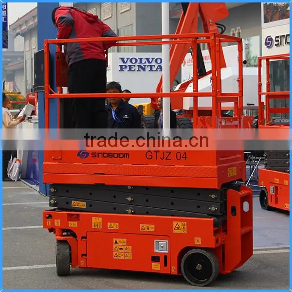 Light-weighted Hydraulic Small Platform Scissor Lift Lifting Platform photo-3