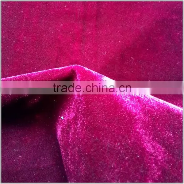 Polyester Spandex Velvet Fabric photo-2