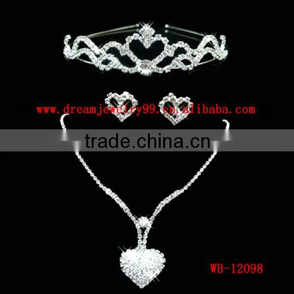 Gorgeous Delicate Cheap Rhinestone Jewelry Set