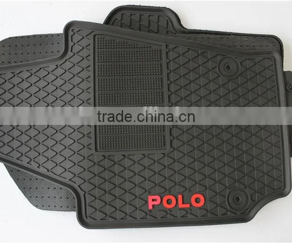 2016 New Design Lexury Car Floor Mats / Floor Liner For Volkswagen POLO photo-2