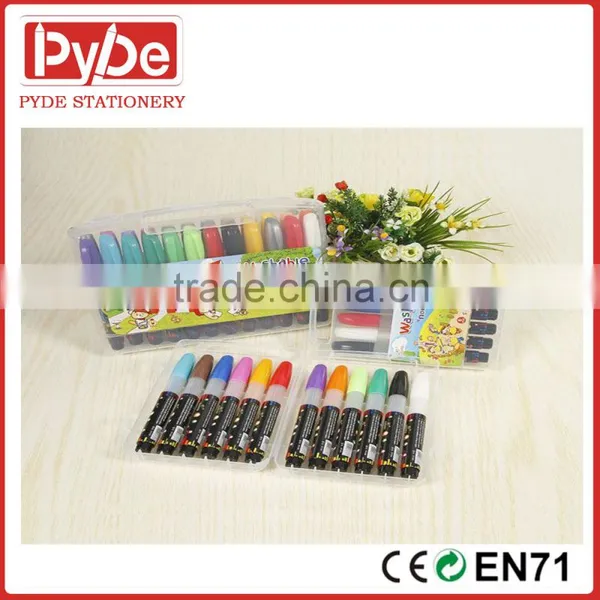 High Quality 3 in 1 Multi Color Gel Crayon Refillable Lead photo-2