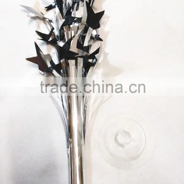 40cm High PET Silver Five-pointed Star Tree National Day Centerpiece Decoration photo-5