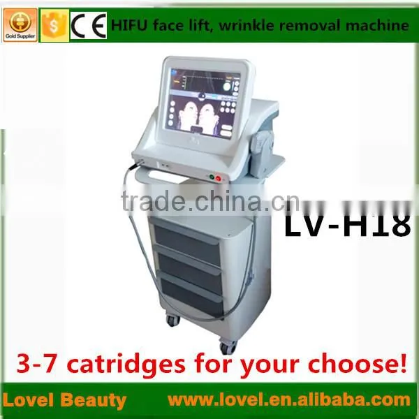CE Approved Portable Painless Effective Lifting Body Slimming Hifu Shape Equipment