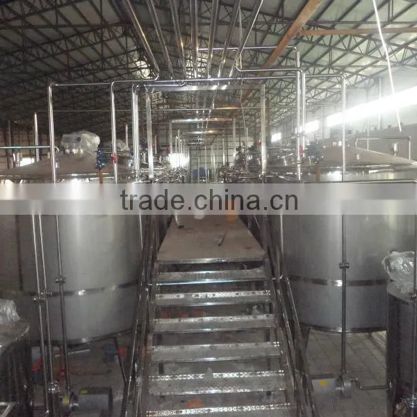 Fully Automatic Complete Industrial Flavored Yogurt Making Machines With Pouch Package Quality Choice
