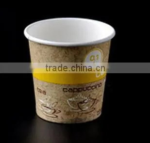 Customized Color Black Paper Coffee Cup photo-2