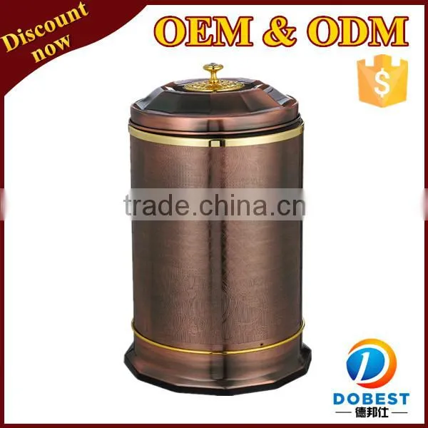 10L Metal Trash Can