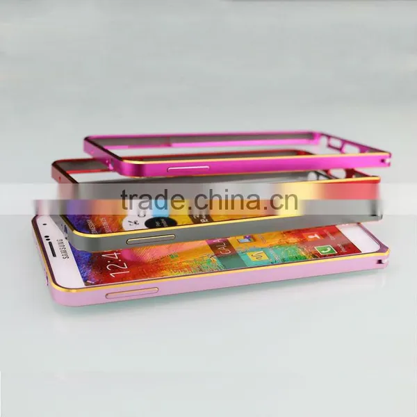 for Samsung Note3 Mobile Phones Case Hippocampal Buckle Ultra-thin 0.7 mm Metal Case photo-2