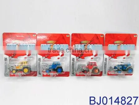 12pcs Metal Pull Back Truck Mini Die Cast Farmer Truck Toy photo-5