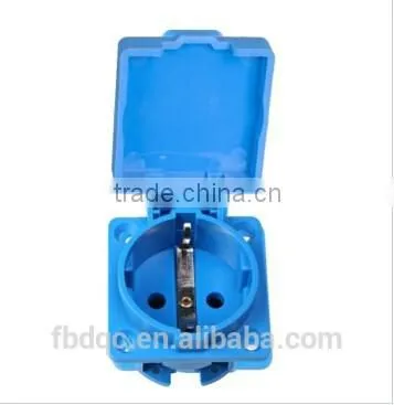 B-012H Schuko Waterproof Socket TUV Approval
