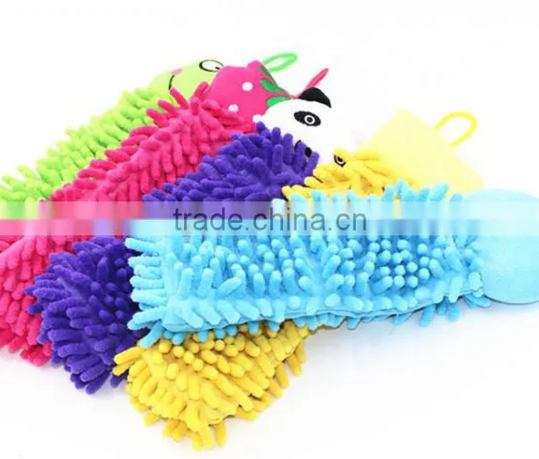 Creative Cartoon Microfiber Rolled Hand Towel