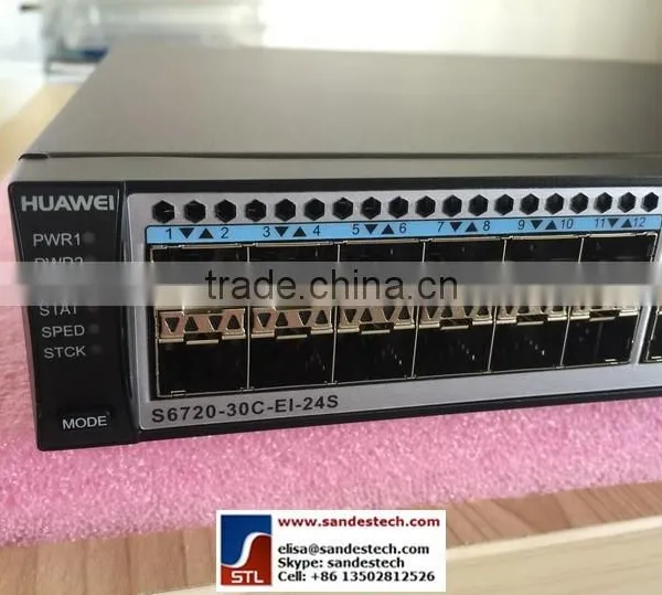 Huawei S6720-30C-EI-24S-AC 02350DMN 24 10GE SFP+, 2 40G QSFP+ , PAC-600WA-B