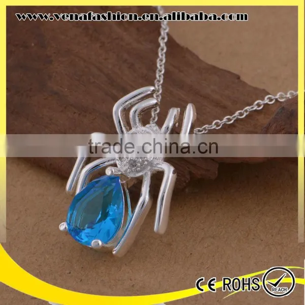 Necklace Silver Spider Pattern Big Pure Silver Chain Necklace photo-6