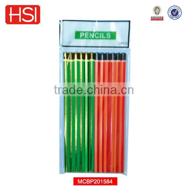 Black Lead Customized Logo Printed Pencil photo-4