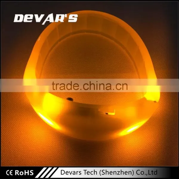 Shenhzhen Factory Custom New Products Light up Customled Led Colorful Wristband photo-3