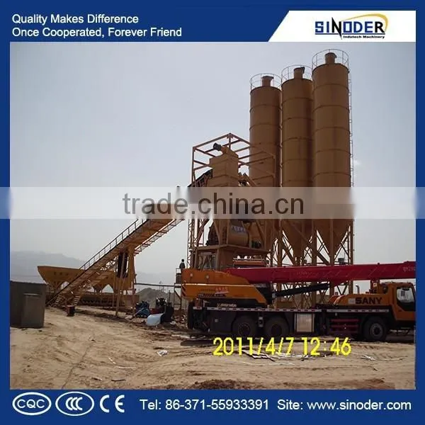 Sinoder Brand Precast Concrete Machinery Stationary Concrete Mixer photo-6