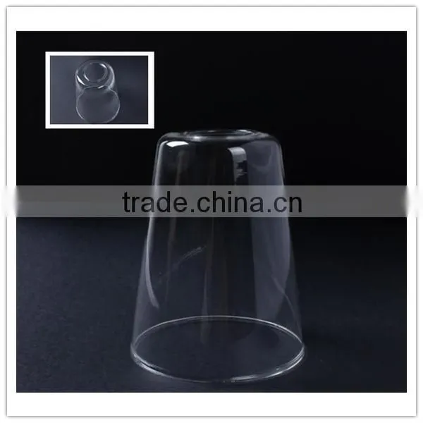 China Factory Wholesale Indoor Transparent Glass Round Pendant Lamp Covers for Lighting