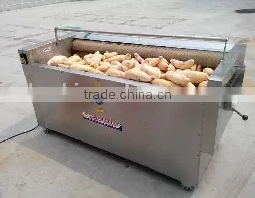 Potato Washing and Peeling Machine