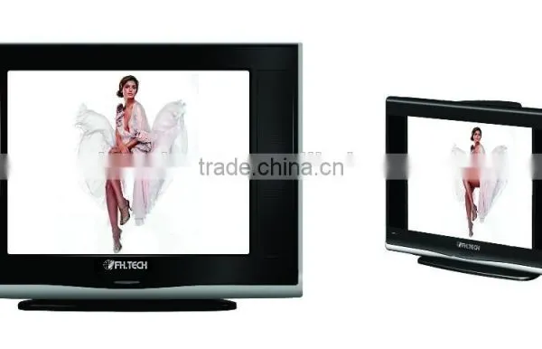 21inch Color Television Crt tv Slim DC 12V Rotating Base