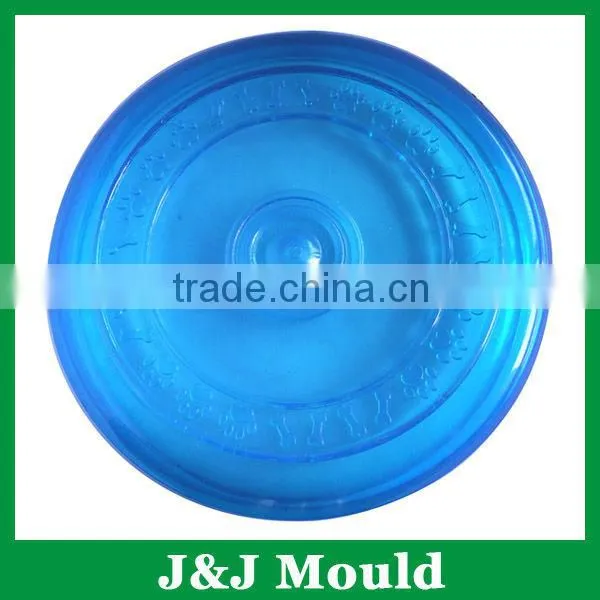 Dog Flyer Disc - Transparent and Flexible