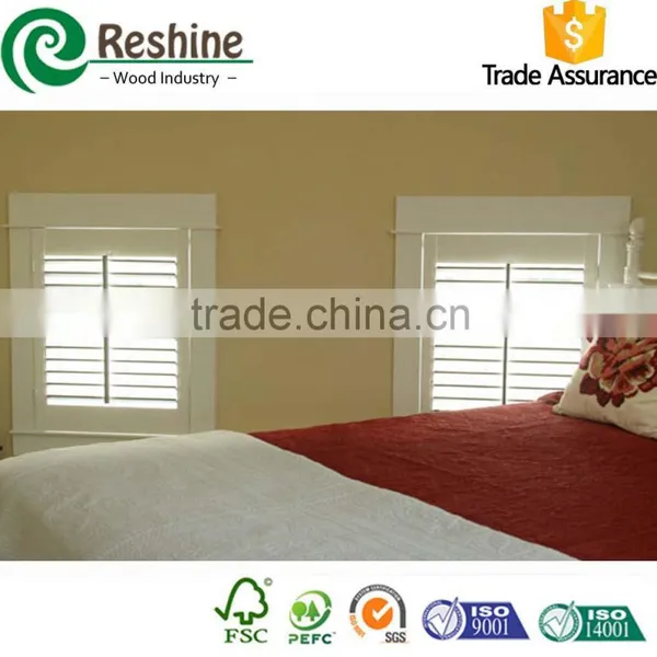 Custom Plantation Shutter PVC for Bedroom photo-4