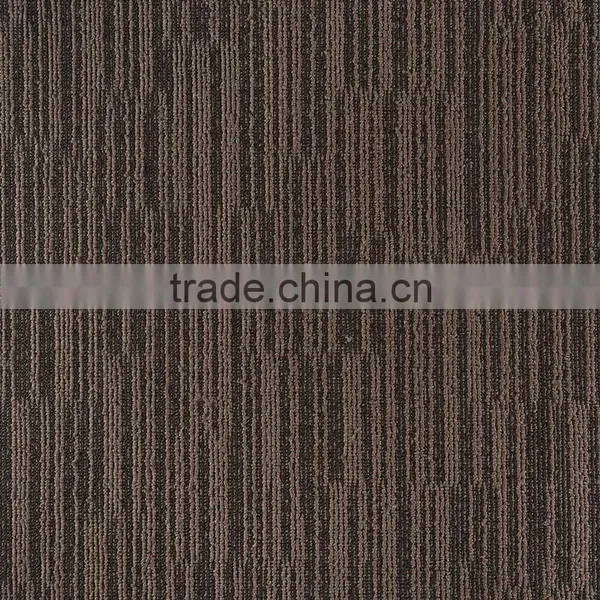 Machine Made Carpet Fabric With Pvc Back Carpet Tiles photo-4