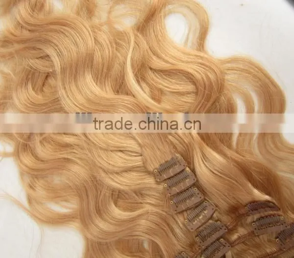 180g Remy Clip in Hair Extension Human Hair Extension Clip in photo-2