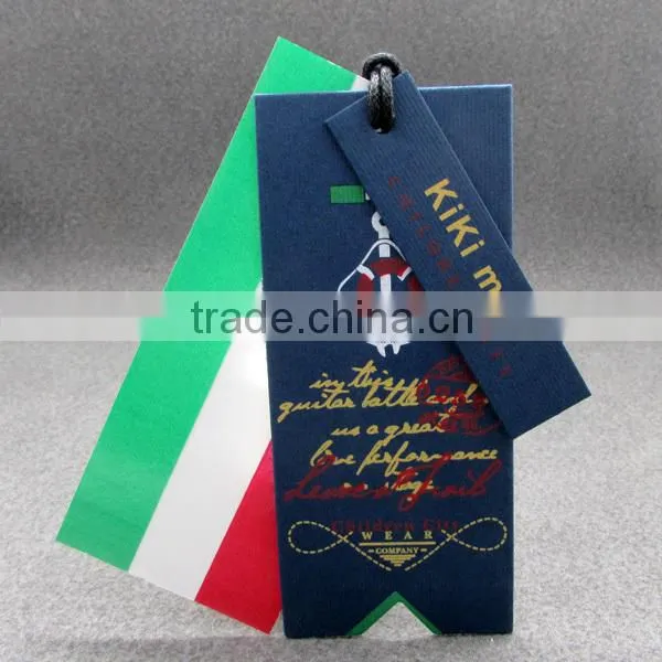 Mens Clothes Grommet Hang Tag photo-2