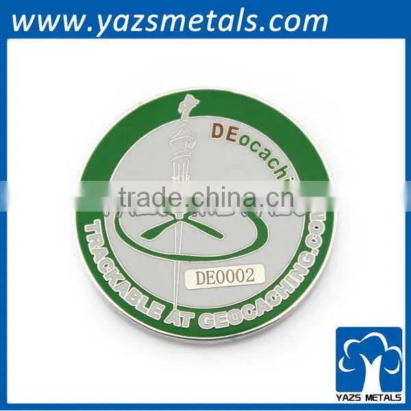 Manufacturer Antique Brass Souvenir Geocache Coin Medal photo-5