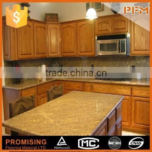 China Best Price u Shape Kitchen Granite Countertops Red photo-6