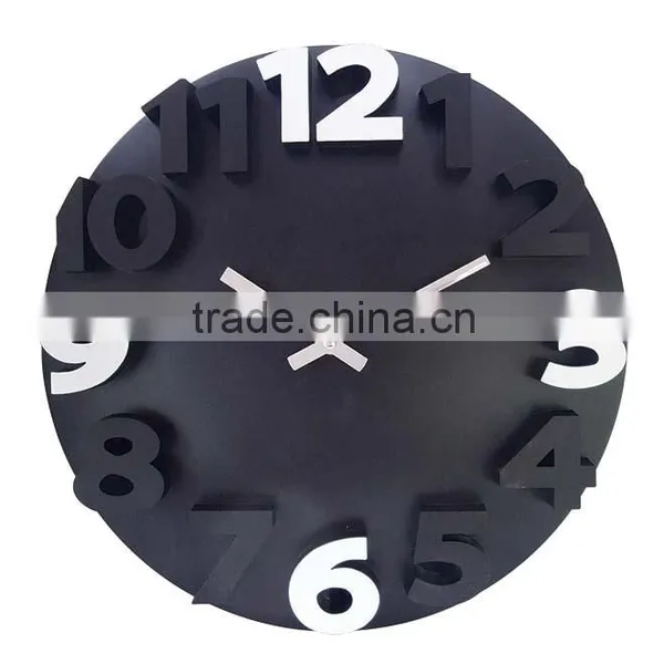 3D Colorful Convex Digital Wall Clock photo-2