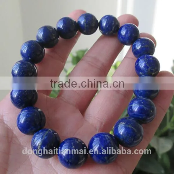 Natural Lapis Lazuli Beads Bracelets / Wholesale Amazing Lapis Bracelets