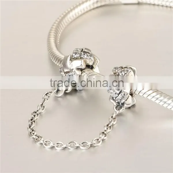 2016 High Quality 925 Silver Hand Safety Chain Jewelry A009 photo-2