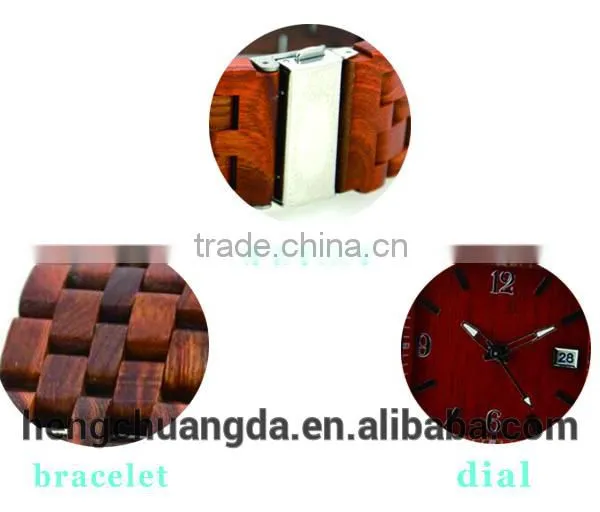New Arrivals Wooden Wristwatch Cusotm Logo Mens Watch photo-2
