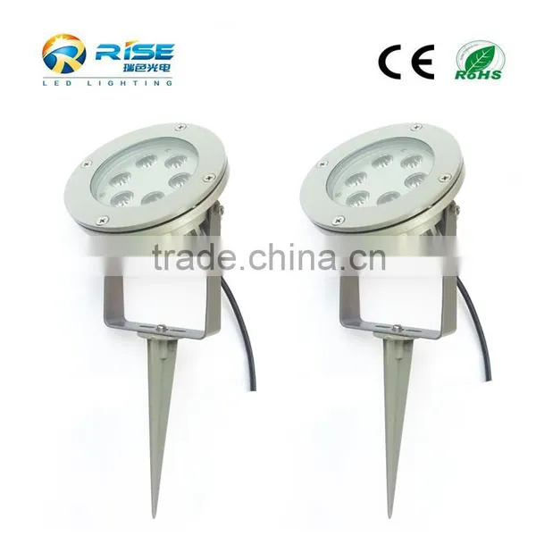 6W Led Garden Light, Outdoor Pole Spike Light 12V