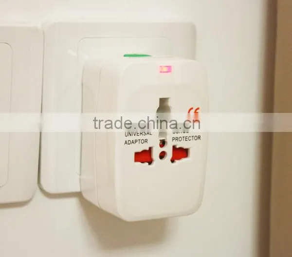 Wall Mount Interchangeable Plug Universal World Travel Adaptor photo-6
