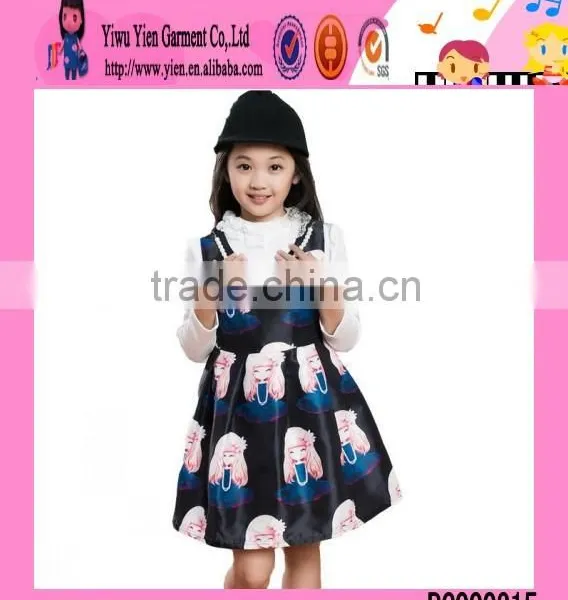 2016 Summer Hot Sale Embroidered Baby Dress Top Quality Europe Style Kids Clothes Girl Dress photo-5