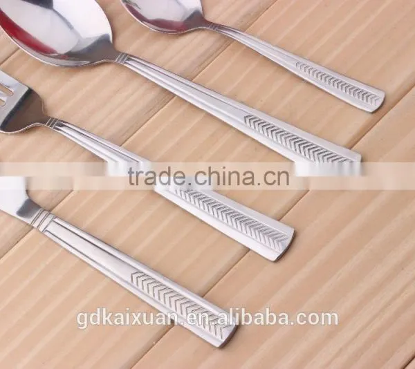 Flatware Sets Stainless Steel Metal Type Unique Design KX-S158 photo-6
