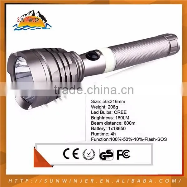 Widely Used Cheap Top Quality 3.7V Rechargeable Led Flashlight photo-5