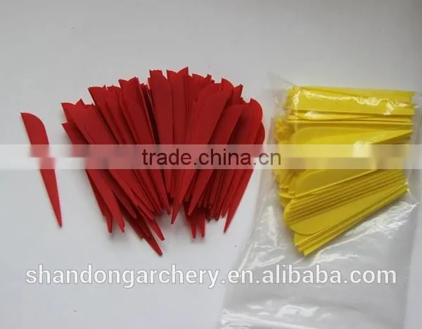 Fletching Feather Vane 3 Inch for Carbon Fiberglass Aluminum Arrow photo-4
