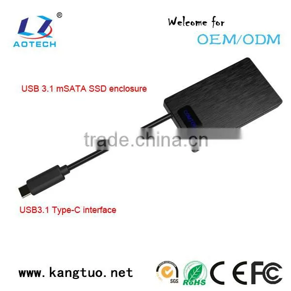 2015 Beautiful Frosted Surface Hard Drive Case SATA USB 3.1 2.5 WiFi HDD Enclosure photo-3