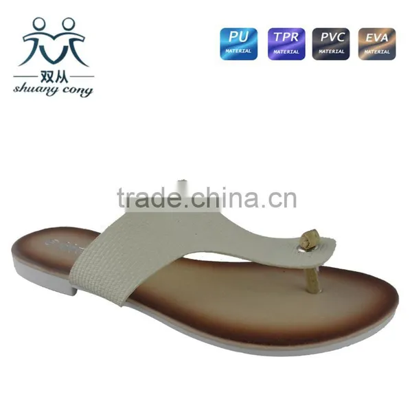 China Shoe Factory Hot Sale Slipper Flip Flop for Lady Women photo-4