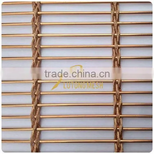 Anping Lutong Mesh Decorative Metal Wire Mesh Wall Panel for Architectural Facade Cladding photo-6
